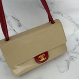 Rare Chanel Bicolor Classic Flap