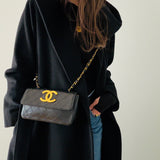 Chanel Big Logo Mini Flap