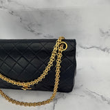 Chanel Timeless Double Flap in Navy