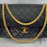 Chanel Timeless Double Flap in Navy