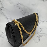 Chanel Timeless Double Flap in Navy