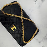 Chanel Timeless Double Flap in Navy
