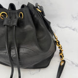 Chanel Decacoco lambskin drawstring bag