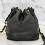 Chanel Decacoco lambskin drawstring bag