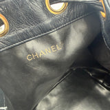 Chanel Decacoco lambskin drawstring bag