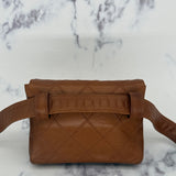 Rare Chanel Belt Bag in Caramel Brown