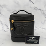 Chanel Caviar Vintage Vanity Case