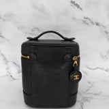 Chanel Caviar Vintage Vanity Case