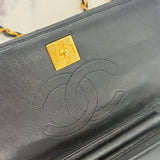 Chanel Timeless Full Flap in Navy
