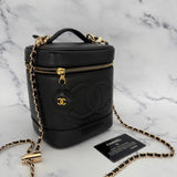 Chanel Caviar Vintage Vanity Case