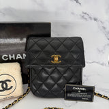 Chanel Turnlock Chain Bag