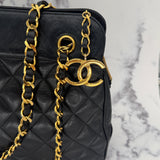 Chanel Matelasse Tote with CC Charm