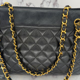 Chanel Matelasse Tote with CC Charm