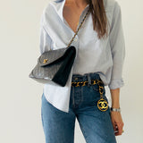 Chanel Double Chain Classic Flap with Entrupy