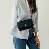 Chanel Timeless Full Flap in Navy