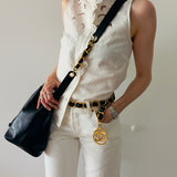 Chanel Decacoco lambskin drawstring bag
