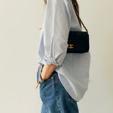 Chanel Timeless Full Flap in Navy