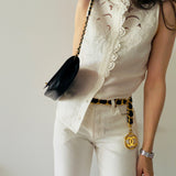Chanel Half Moon Classic Flap