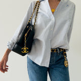 Chanel Matelasse Tote with CC Charm