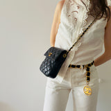 Chanel Turnlock Chain Bag
