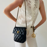 Chanel Turnlock Chain Bag