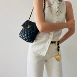 Chanel Turnlock Chain Bag
