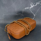 Rare Chanel Camera Bag in Caramel Brown