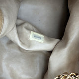 Rare Chanel Gabrielle Bucket Bag in Beige