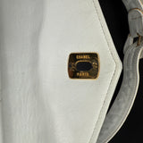 Chanel Matelasse Belt Bag in White