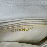 Chanel Matelasse Belt Bag in White