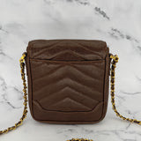 Rare Chanel Coco Mark Envelope Bag in Caviar