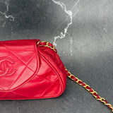 Chanel Coco Mark Mini Bag in Red
