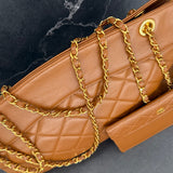 Chanel Matelasse Chain Bag in Caramel