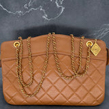 Chanel Matelasse Chain Bag in Caramel