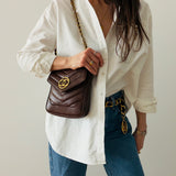 Rare Chanel Coco Mark Envelope Bag in Caviar