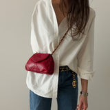 Chanel Coco Mark Mini Bag in Red