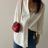 Chanel Coco Mark Mini Bag in Red