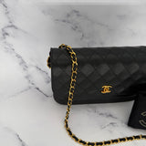 Chanel Timeless Classic Half Moon Double Flap