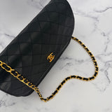 Chanel Timeless Classic Half Moon Double Flap