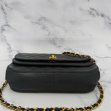 Chanel Timeless Classic Half Moon Double Flap
