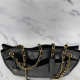 Chanel Iconic Double Chain CC Tote Bag