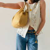 Chanel Dice Hobo Bag in Beige