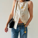 Chanel Timeless Classic Half Moon Double Flap