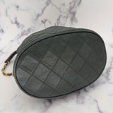 Rare Chanel Gabrielle Bucket Bag in Green