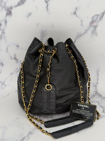 Rare Chanel Gabrielle Bucket Bag