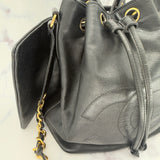 Chanel Caviar Decacoco Bucket Bag