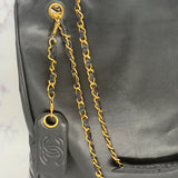 Chanel Maxi Tote with Leather Charm
