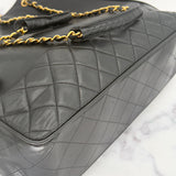 Chanel Maxi Tote with Leather Charm