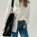 Chanel Decacoco Chain Tote