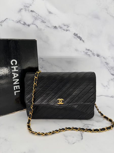 Chanel Bias Stitch Classic Flap